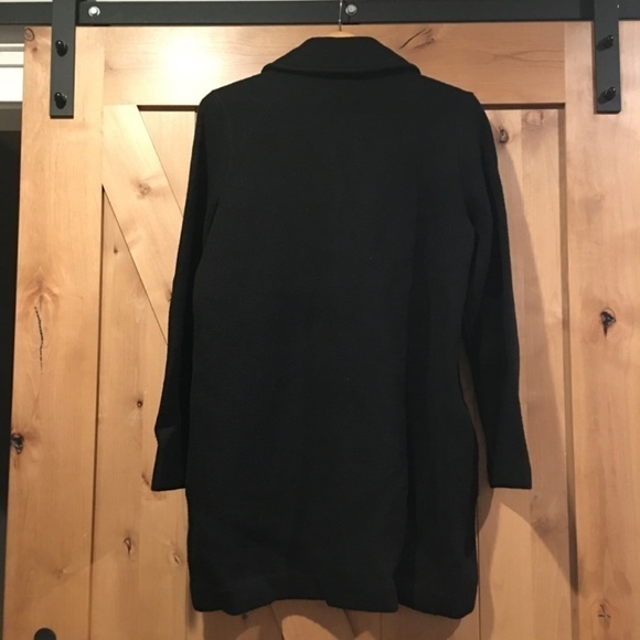 MADEWELL Merino Wool Structured Sweater Coat Black Size Medium - Picture 5 of 6